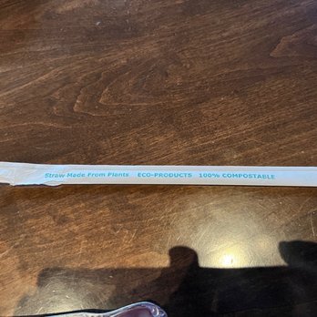 Culinary Dropout - Thoughtful. At least it wasn't paper to melt in my drink. Haha - New American Near Me - Denver, Colorado