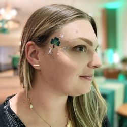Sweet Cheeks Face Painting - Sweet shamrocks