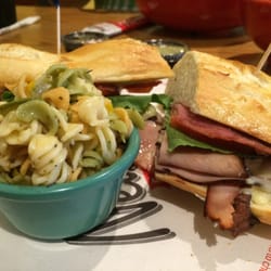 Yummy !!! The Royal sand which with pasta salad!!!!