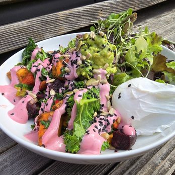 Poa Cafe - Sweet Potato Bowl $10 - Juice Bars & Smoothies Near Me - Portland, Oregon