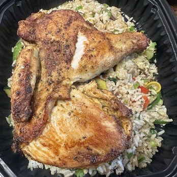 Olluco Bistro - Chicken and Peruvian fried rice - Barbeque Near Me - Franklin, New Jersey