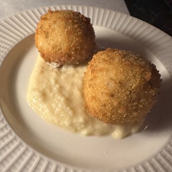 Cotoletta - Truffle arancini with parmigiana underneath - Salad Near Me - Miami, Florida