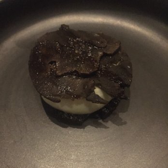 Alinea - Toast | Gruyere, black truffle, pumpernickel - New American Near Me - Chicago, Illinois