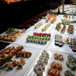 Chalet - Variedade de seushi e sashimi