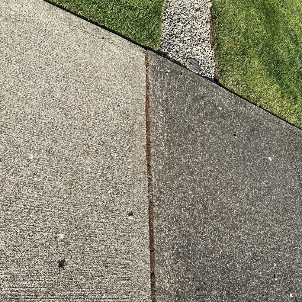 G&I Exterior Cleaning - Sidewalk in front of house - Pressure Washers Near Me