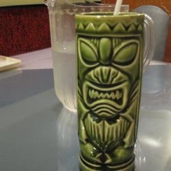 Tai Wan Restaurant - The tiki glass that my Manhattan came in...