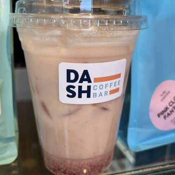 Dash Coffee Bar - Iced strawberry con leche, so yummy!! - Coffee & Tea Near Me - Pasadena, California Dash Coffee Bar - Iced strawberry con leche, so yummy!! - Coffee & Tea Near Me - Pasadena, California