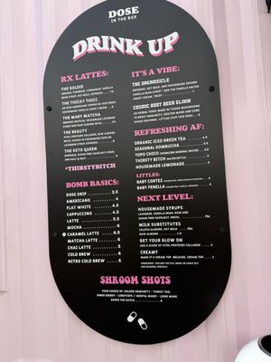 Menu photo 1 Coffee Dose Irvine, CA