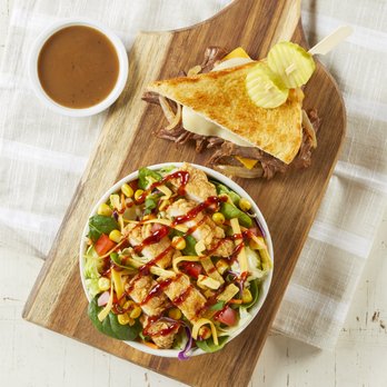 Bob Evans - a plate of food with a sandwich and salad - Breakfast & Brunch Near Me - Ashtabula, Ohio
