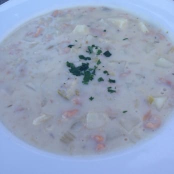Parkers' Lighthouse - Finished off with their wonderful clam chowder - Seafood Near Me - Long Beach, California Parkers' Lighthouse - Finished off with their wonderful clam chowder - Seafood Near Me - Long Beach, California