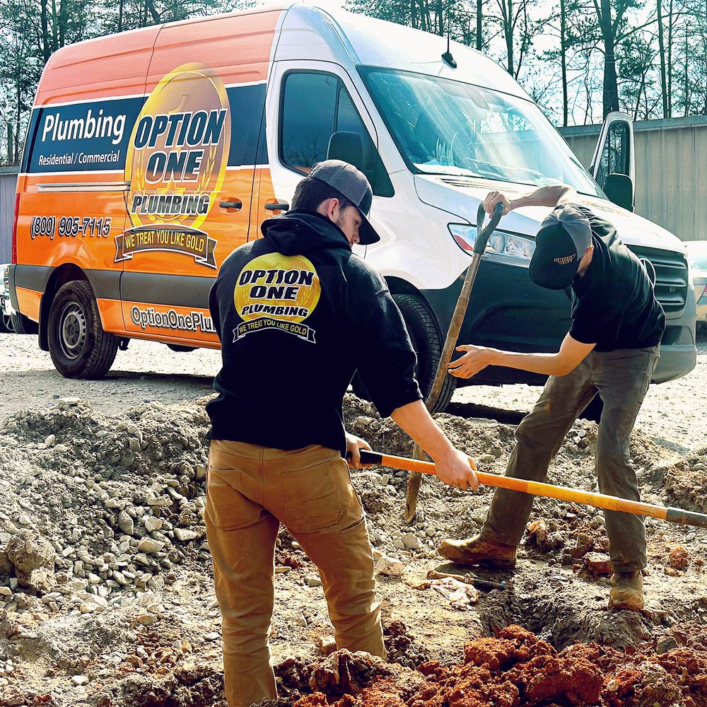 Slide of Option One Plumbing - Charlotte