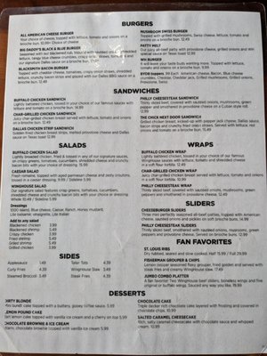 Menu photo 2 WingHouse Bar & Grill Daytona Beach, FL