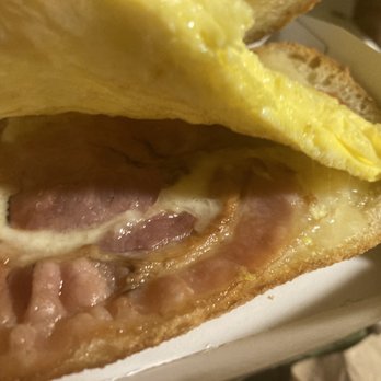 Panera Bread - Scrambled egg, bacon and cheese on ciabatta - Salad Near Me - San Marcos, Texas Panera Bread - Scrambled egg, bacon and cheese on ciabatta - Salad Near Me - San Marcos, Texas