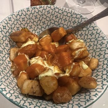 Tapas Papa Frita - Frozen "Patatas Bravas" - Spanish Near Me - Scottsdale, Arizona Tapas Papa Frita - Frozen "Patatas Bravas" - Spanish Near Me - Scottsdale, Arizona