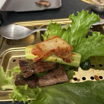 Wagyu Factory - Wagyu lettuce taco - Barbeque Near Me - Brea, California Wagyu Factory - Wagyu lettuce taco - Barbeque Near Me - Brea, California