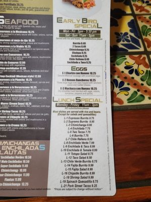Menu photo 8 Ay! Jalisco Clermont, FL