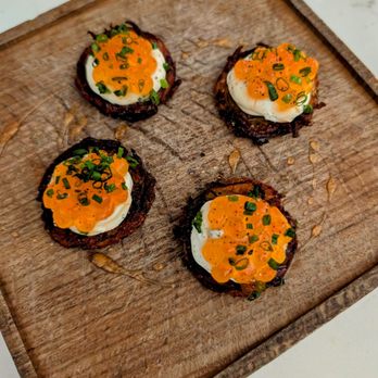 SARA - Ikura Latkes - Canadian (New) Near Me - Toronto, Ontario
