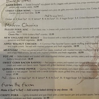 The Common Man Restaurant - Partial menu pic - American Near Me - Lincoln, New Hampshire The Common Man Restaurant - Partial menu pic - American Near Me - Lincoln, New Hampshire