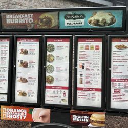 Wendy's - Menu