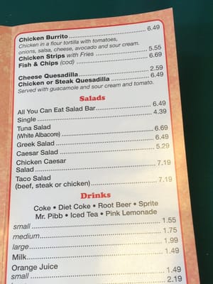 Menu photo 2 John's Place Brea, CA