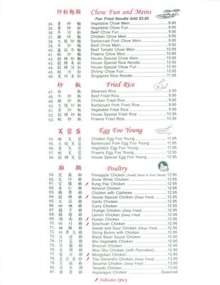Menu photo 2 Super Buffet Santa Rosa, CA