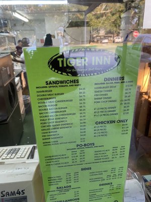 Menu photo 4 Tiger Inn Loreauville, LA Menu photo 4 Tiger Inn Loreauville, LA