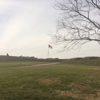Fort McHenry - Fort McHenry from the water's edge of the Patapsco River. - Landmarks & Historical Buildings Near Me - Baltimore, Maryland