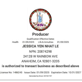 YenAn Agency - Health Insurance Offices Near Me - Garden Grove, California YenAn Agency - Health Insurance Offices Near Me - Garden Grove, California