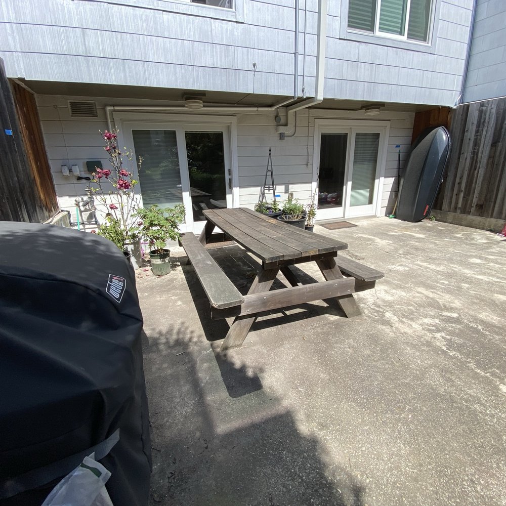 JML Landscapes - Before: basic concrete patio - Landscaping Near Me - San Francisco, California JML Landscapes - Before: basic concrete patio - Landscaping Near Me - San Francisco, California