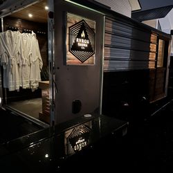 RVROX Sauna - 100% off-grid mobile setup