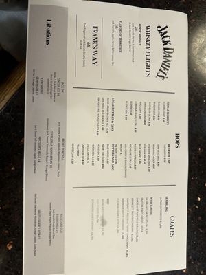 Menu photo 8 Jack Daniel's Nashville, TN Menu photo 8 Jack Daniel's Nashville, TN