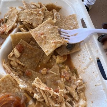 Vanessa's Deli - Raw chilaquiles - Mexican Near Me - Chula Vista, California