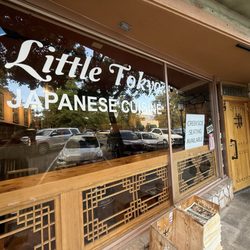Little Tokyo - Great creek side dining at this hidden gem that does a great Bento Box and some cool sushi rolls.