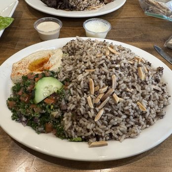 OOZIE Mediterranean Restaurant - Hashwa Plate Special (Daily) - Mediterranean Near Me - Edmond, Oklahoma OOZIE Mediterranean Restaurant - Hashwa Plate Special (Daily) - Mediterranean Near Me - Edmond, Oklahoma