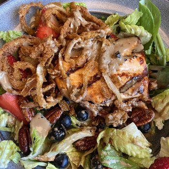 The Range Cafe - Salmon Berry Salad - Breakfast & Brunch Near Me - Los Lunas, New Mexico
