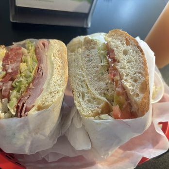 Papa Duke’s Deli - This is half of tuna salad sandwich and half of the Italian sandwich because my son and I swapped because we both love them! - Delis Near Me - Wilton Manors, Florida Papa Duke’s Deli - This is half of tuna salad sandwich and half of the Italian sandwich because my son and I swapped because we both love them! - Delis Near Me - Wilton Manors, Florida