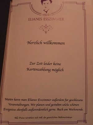 Menu photo 2 Elianes Esszimmer Hamburg, HH Menu photo 2 Elianes Esszimmer Hamburg, HH