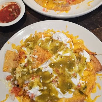 Mexico Real - Mexican Pizza and the Nachos Real with chicken. Before and after we were stuffed. - Mexican Near Me - Colorado Springs, Colorado Mexico Real - Mexican Pizza and the Nachos Real with chicken. Before and after we were stuffed. - Mexican Near Me - Colorado Springs, Colorado