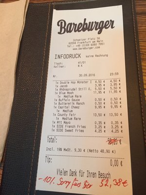 Menu photo 8 Bareburger Frankfurt, HE Menu photo 8 Bareburger Frankfurt, HE