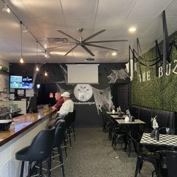 Indoor seating/bar