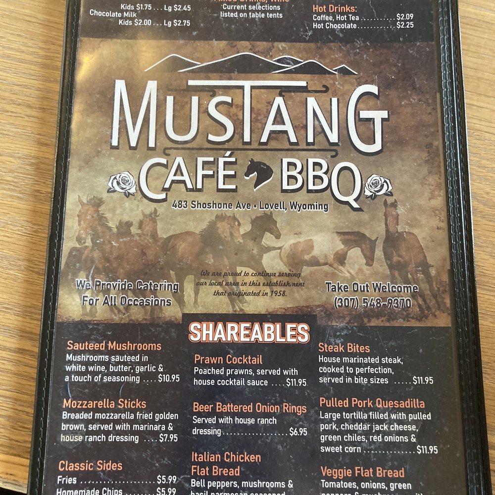 Mustang Cafe & BBQ - American Near Me - Lovell, Wyoming Mustang Cafe & BBQ - American Near Me - Lovell, Wyoming