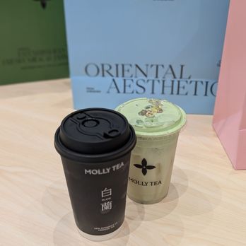 Molly Tea - White Champaca Milk Tea and Pistachio Jasmine Coco - Bubble Tea Near Me - San Gabriel, California Molly Tea - White Champaca Milk Tea and Pistachio Jasmine Coco - Bubble Tea Near Me - San Gabriel, California