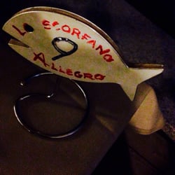 Lo Scorfano Allegro - Tischnummer