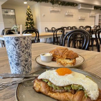 Cafe LaLa - Avocado toast, croissant with butter and jam, vanilla latte - Cafes Near Me - Palisades Park, New Jersey Cafe LaLa - Avocado toast, croissant with butter and jam, vanilla latte - Cafes Near Me - Palisades Park, New Jersey
