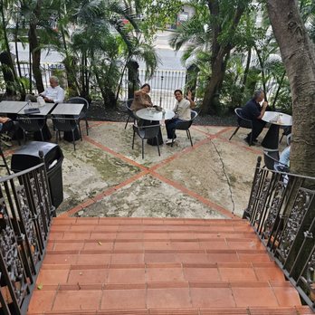La Hacienda - Outside patio to enjoy coffee / deserts . - Grocery Near Me - San Juan, Puerto Rico La Hacienda - Outside patio to enjoy coffee / deserts . - Grocery Near Me - San Juan, Puerto Rico