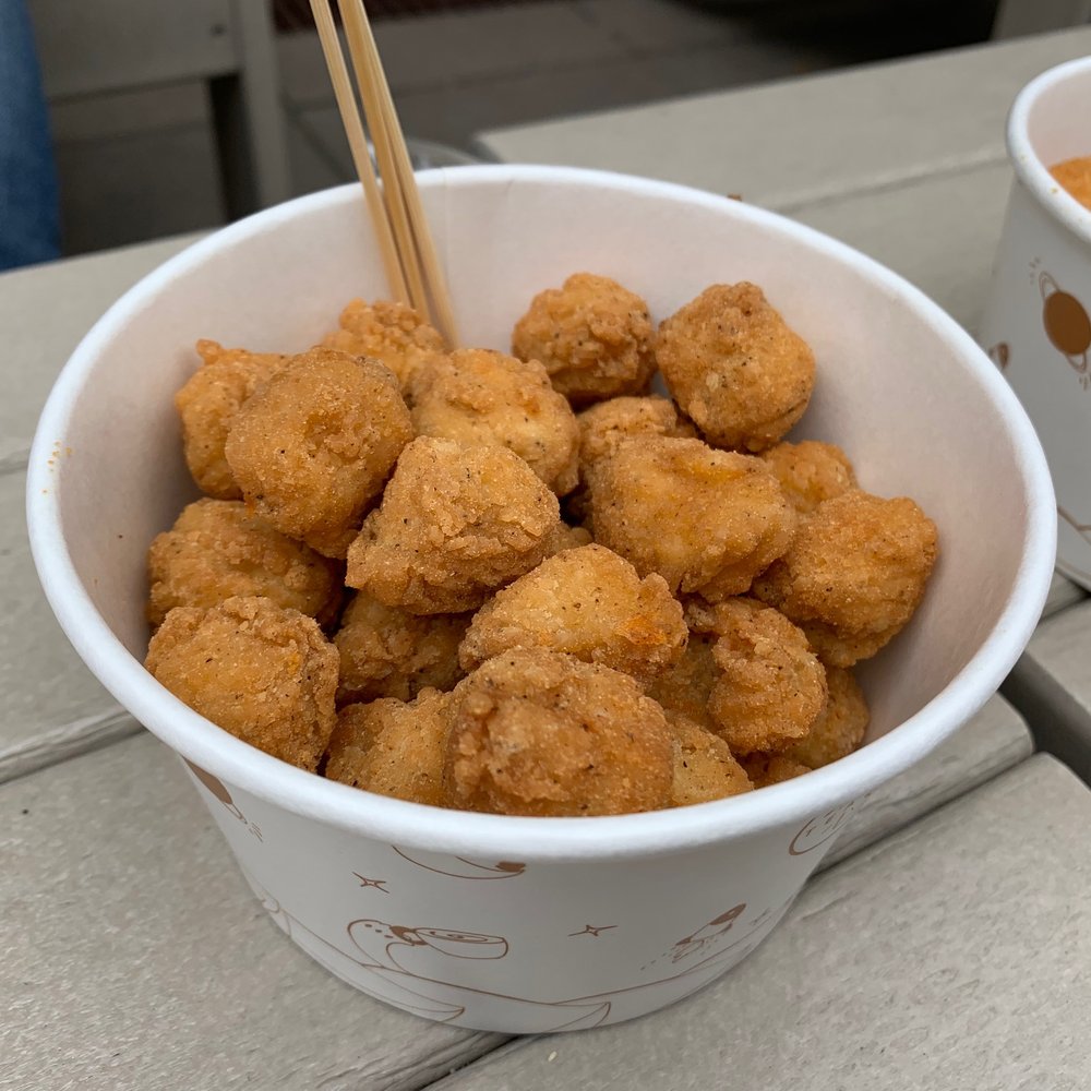 Tea Heart - Popcorn Chicken - Shaved Snow Near Me - Pleasanton, California Tea Heart - Popcorn Chicken - Shaved Snow Near Me - Pleasanton, California