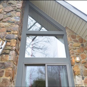 First State Window Washing - A clean 24ft window. - Window Washing Near Me