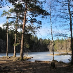 Båntjern - Båntjern, vinter