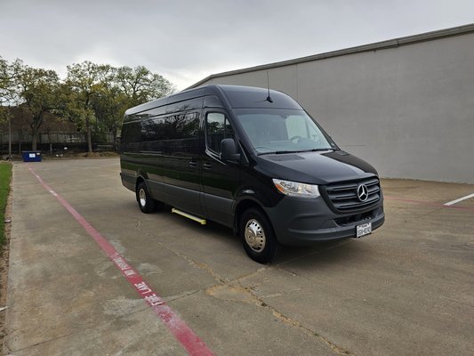 Sprinter Limo and Shuttle Coach Van - Luxury Sprinter van Executive Style  and Sprinter Limo Style available for any occasion. Call Alliance Limo 9725330122