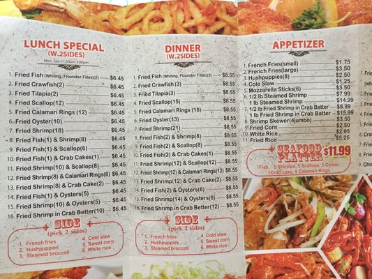 Menu photo 4 Ocean Blue Seafood Restaurant Norfolk, VA